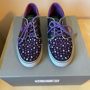 Nike Zoom Stefan Janoski PRMDB Black/Purple — Men’s Size 11